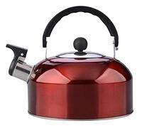 Pernatista de té estufa 3L Whistling de acero inoxidable con mango de gran capacidad té té té simple agua de color sólido tetero vertido sobre tetera (azul)