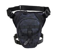 Pernera Moto Bolsa cartuchera for Motocicleta, Bolsa multifunción for Motocicleta, riñonera, Bolsa de Pecho for Montar en Motocicleta, riñonera for Muslo Bolsa Pierna Moto (Color : DB-101 BU)