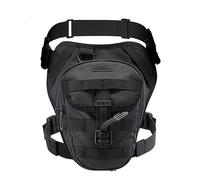Pernera Moto Bolsa cartuchera for Motocicleta, Bolsa multifunción for Motocicleta, riñonera, Bolsa de Pecho for Montar en Motocicleta, riñonera for Muslo Bolsa Pierna Moto (Color : DB-101 BK)