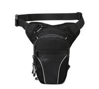 Pernera Moto Bolsa de Cintura Baja for Motocicleta, cinturón for Muslo, Cadera, Impermeable, for teléfono móvil, Bolso, riñonera Bolsa Pierna Moto (Color : 1)