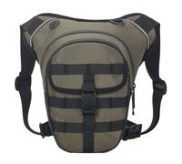 Pernera Moto Bolsa de Pierna for Motocicleta, Bolsa de Motocicleta for Cadera, Bolsa de Muslo for Motocicleta, Gran Capacidad for Montar en Bicicleta Bolsa Pierna Moto(Green)