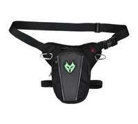 Pernera Moto Bolsa de Pierna for Motocicleta, Bolsas Impermeables for Motocicleta, riñonera Informal for Exteriores, riñonera for Motocicleta, Bolsa for Motocicleta Bolsa Pierna Moto(Green)