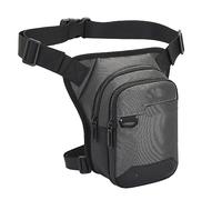 Pernera Moto Bolsa de pierna for motocicleta, carcasa rígida for motocicleta, bolsa lateral extensible impermeable for teléfono móvil, accesorios for motocicleta Bolsa Pierna Moto ( Color : Grey-01 )