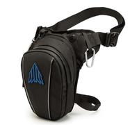 Pernera Moto Bolsa Impermeable a la Cadera for Motocicleta, Bolsa for el Muslo for Deportes al Aire Libre, riñonera for Moto, Mochila for Pierna de Ciclismo Bolsa Pierna Moto (Color : Blue)