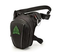 Pernera Moto Bolsa Impermeable a la Cadera for Motocicleta, Bolsa for el Muslo for Deportes al Aire Libre, riñonera for Moto, Mochila for Pierna de Ciclismo Bolsa Pierna Moto(Green)