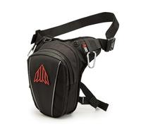 Pernera Moto Bolsa Impermeable a la Cadera for Motocicleta, Bolsa for el Muslo for Deportes al Aire Libre, riñonera for Moto, Mochila for Pierna de Ciclismo Bolsa Pierna Moto(Red)