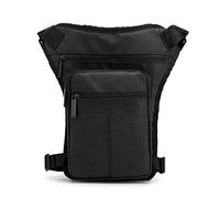 Pernera Moto,Bolsa Pierna Moto Riñonera de Nailon for Motocicleta for Hombre, riñonera for Viaje en Bicicleta, Bolso de Hombro Tipo Bandolera, Bolsa cartuchera for Muslo