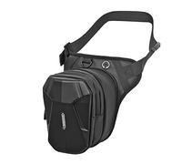 Pernera Moto Bolsas cartucheras for Motocicleta, Bolsa Lateral Resistente al Agua for teléfono móvil, conducción al Aire Libre y Ciclismo Bolsa Pierna Moto(Red)