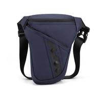 Pernera Moto Bolso de Pierna Impermeable for Hombre, Bolso de Hombro Multifuncional de Nailon for Motocicleta, cinturón, riñonera, Mochila for Motocicleta, monederos Bolsa Pierna Moto(A)