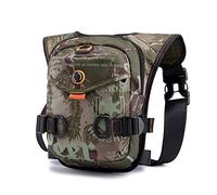Pernera Moto Hombres Impermeables Nylon Drop Bags Muslo Hip Bum Band Bag Cintura Fanny Pack Viajes Montar Motocicleta Crossbody Bolsos de Hombro Bolsa Pierna Moto (Color : Leg Bag)