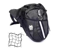 Pernera Moto Ideas Que no veas® | Mochila Moto, Bolso Pierna | Accesorios Impermeable | Riñoneras Hombre | Riñonera Mujer (Flexible Skull)