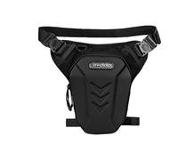 Pernera Moto Mochila Multifuncional con Correa for Cintura de Motocicleta, Bolsa Flexible for Pierna de Bicicleta Bolsa Pierna Moto(A)