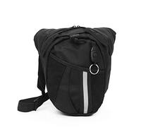 Pernera Moto Riñonera de Nailon for Muslo for Hombre y Mujer, riñonera for Motocicleta, Ciclismo, Viaje, Deportes al Aire Libre Bolsa Pierna Moto