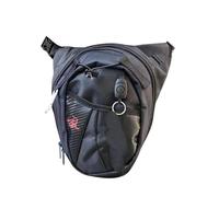 Pernera Moto Riñonera impermeable for hombre, bolsa for el muslo, cintura for montar, cadera, motocicleta, pierna, bolsa for motocicleta ciclista al aire libre, Universal Bolsa Pierna Moto(Color:Chine