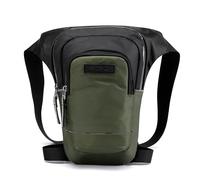 Pernera Moto,RiñOnera Moto Bolsa cartuchera Reflectante for Motociclista, Bandolera de Viaje for Hombre, Bolsa Cruzada for el Muslo y la Cadera, riñonera con Correa de Nailon for Hombre(4)