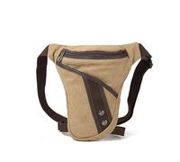 Pernera Moto, Riñonera Moto Bolso de terciopelo for el muslo for hombre, bolso de hombro multifunción for ciclismo y motocicleta, bolso cruzado de nailon, riñonera con soporte for la cadera for hombre