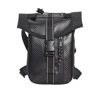 Pernera Moto Riñonera Oxford for Hombre, Bolsa for Pierna y Muslo, cinturón, Bolso for Cadera, bandoleras Cruzadas for Motociclista Bolsa Pierna Moto(No Logo)