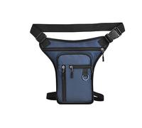 Pernera Moto Riñoneras for Motocicleta, riñonera Impermeable for Pierna, riñonera, riñonera, Accesorios for Motocicleta Bolsa Pierna Moto (Color : Blue-01)
