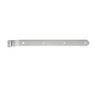 Pernio bisagra (An x Al: 500 x 40 mm, Espesor: 4 mm, Acero inoxidable)