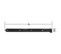 Pernio bisagra (L x An: 300 x 30 mm)