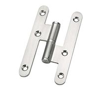 Pernio Niquel Canto Redondo Sin Remate 100 mm. Derecha