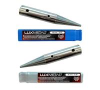 Perno adaptador mandril cónico derecho e izquierdo 16 mm - 5/8" para disco pulido para muela de banco portadisco ruedas pulidoras sisal algodón franela accesorio pulidora discos amoladora