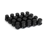 Perno bloqueo Compatible Con Chevrolet Tuercas De Rueda Pernos De Rueda, Tuercas De Seguridad Para Ruedas M12X1.5/M12X1.25, Tuercas Hexagonales De Aluminio, 20 Unidades(Black,M12x1.25)