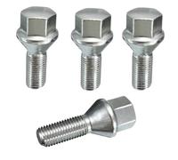 Perno bloqueo Compatible Con Para E21 E30 E36 E46 E90 E91 E92 E93 1975-2012 Tuerca De Rueda Perno De Orejeta Espárrago Aleación M12x1.5mm(4pcs)