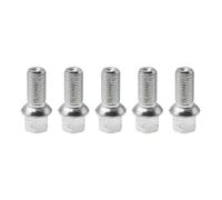 Perno bloqueo Compatible con VW Para Atlas Para Phaeton Tornillos rueda aleación M14 x 1,5 x 27 OE 8D0601139A 8D0601139D.(5pcs)