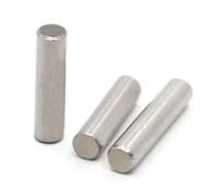 perno cilíndrico de acero inoxidable, Pasadores de acero inoxidable 304 M0.8-M10 Diámetro 4-80 mm Longitud GB119 Paquete surtido(16mm,M10 2pcs)