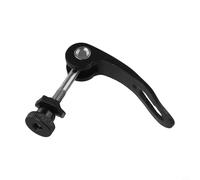 Perno de abrazadera para tija de sillín M5 x 45, construcción de aleación de aluminio, compatible con accesorios estándar de tubo de asiento de bicicleta