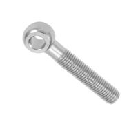 Perno de argolla de hombro de acero inoxidable 304 M22x100mm-M22x200mm Tornillos de elevación de maquinaria Pernos de argolla for renovación del hogar(M22x160mm)