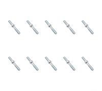 Perno de barra M8 para MS500i MS651 MS661 para kit de reparación de carburador de motosierra 00006642417 Perno de fijación de acero (10 piezas)