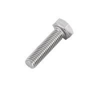 Perno de cabeza hexagonal de acero inoxidable UNC UNF 304 A2 10# 1/4 5/16 3/8 7/16 1/2 5/8 tornillo de cabeza hexagonal(2-1/2,UNC 1/4-20(10pcs))