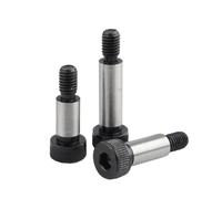 Perno de cabeza redonda con ranura hexagonal, 5 uds M5-M10 12,9 acero hexagonal casquillo cabeza hombro rodamiento de rodillos tornillo(120mm,M10)