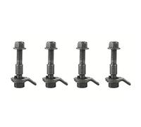 Perno de Comba, 12 mm Vehículos Universales Acero Alineación de Cuatro Ruedas Perno de Leva Ajustable Camber Kit Verde del Ejército (5 uds)