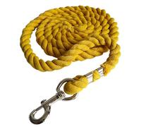 Perno de cuerda de caballo suave y duradero para ganado, cuerda de plomo de caballo, color amarillo, 3 m