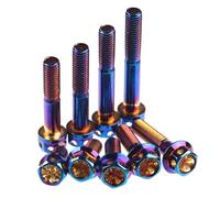 Perno de doble cabeza Hex Serrated Flange Bolts,Flanged Set Screw Hexagon Households Machine 1Pcs Brake Hexagonal Head Bike M6/M8 Stainless Steel Bolt(M8x30mm)