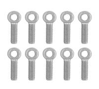 Perno de enlace de anillo de ojo de pez de acero inoxidable, maquinaria de hombro, ojo de elevación oscilante M5X mm, 10 Uds. Pernos de argolla de rosca métrica(M5X30Mm)