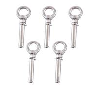 Perno de expansión M8, 5 piezas, acero inoxidable 304, anillo de elevación, perno de ojo, tornillo for pared de ladrillo de hormigón(M8x60mm)