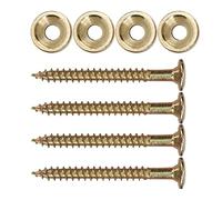 PERNO DE FERRULA METAL DE BUSCO DE BUSCO DE CULA DE GUITAR (Oro)