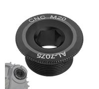 Perno de fijación de brazo de manivela,tornillo de brazo de manivela,Pernos de fijación de brazo de aleación para manivela - Perno de brazo de pedalier, rosca a prueba de polvo, perno de soporte de