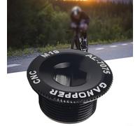Perno de fijación de manivela de aleación de aluminio, perfecto para M15//M19/M20, se adapta a bicicletas de carretera y montaña (M19)