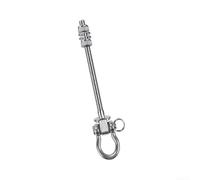 Perno de gancho de acero inoxidable para silla colgante de saco de arena con acabado estable y rebaba (180 mm)