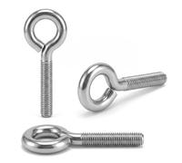 Perno de gancho M4x20 mm, acero inoxidable A2, (5 piezas)