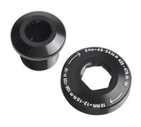 Perno de manivela de bicicleta M15 por M26 para SRAM para sistemas de pedalier GXP se adapta a X7 X9 X0 para bielas XX1, construcción de aleación de aluminio (Nut)