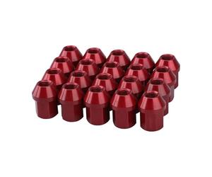 Perno de Neumáticos Compatible Con Chevrolet Para Camaro 1983-2002 19mm 20 Piezas Tuercas De Aluminio M12x1.5 Tuercas De Rueda Terminal 32mm Accesorios De Coche