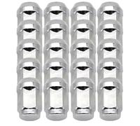 Perno de Neumáticos Compatible Con Jeep Para Grand Para Cherokee ZJ WJ WK 1993-2010 20X Tuercas De Rueda De Acero Accesorios Externos Cromados