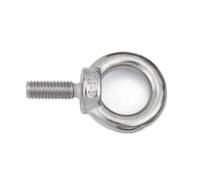 perno de ojo anular Tornillo de ojo M3 M4 M5 M6 M8 M10 M12 M14 M16 M18 M20 M24 304 anillo elevación marino acero inoxidable tornillos enganche cáncamo para Colgar y Fijar(M3-3pcs,20mm)