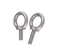 Perno de ojo de acero inoxidable, Pernos de ojo de acero inoxidable 304 para la elevación de la rosca M3-M24 9mm-150mm(M16 (1pcs),120mm)